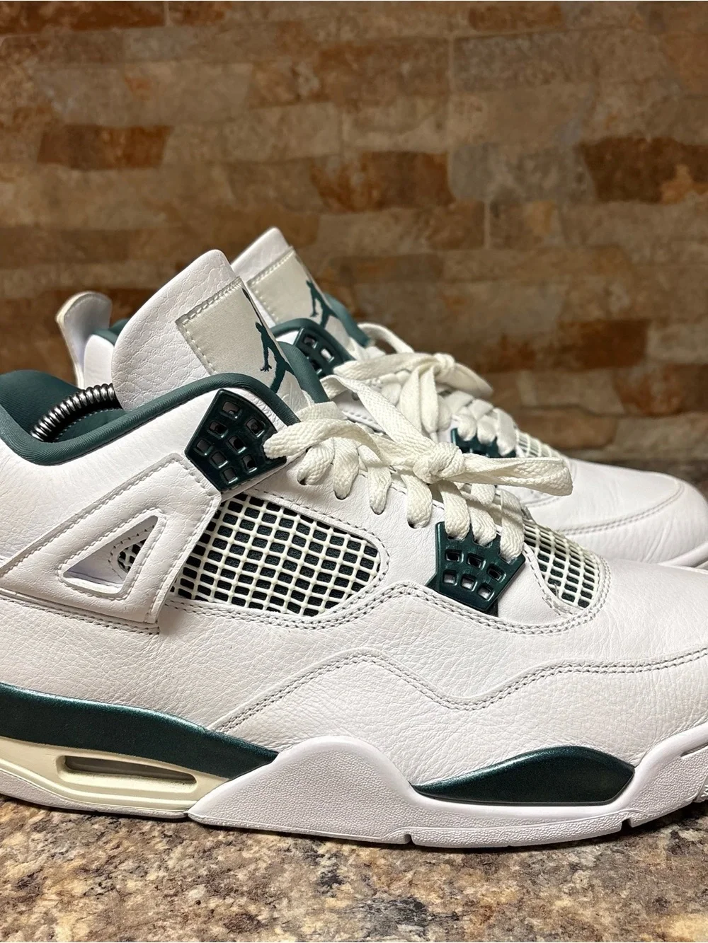 Air Jordan Retro 4 Oxidized Green Size 9